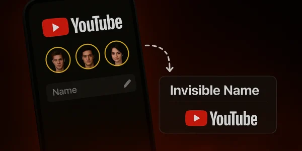 invisible text for Youtube invisible text for Youtube